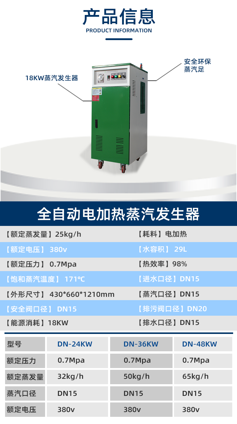 鑫达能18kw<a href='//m.lezeet.com/dianre' target='_blank'><u>电加热蒸汽发生器</u></a>