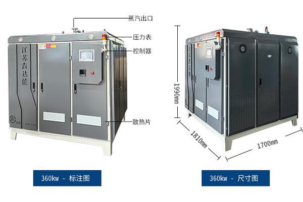 某航空零部件有限公司在我司采购4台510kw蒸汽发生器