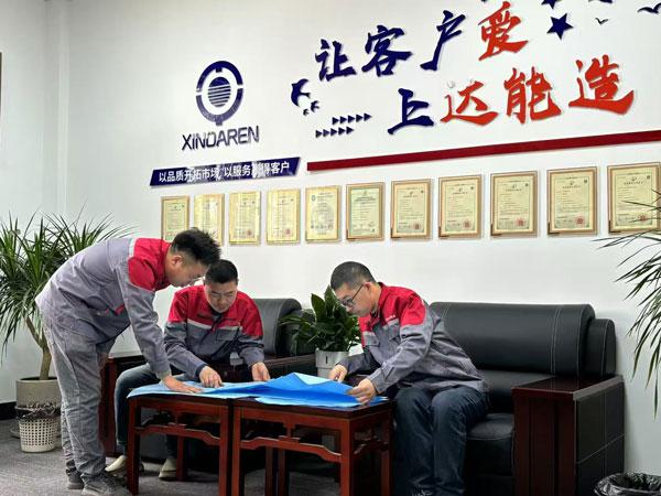 鑫达能1吨全预混蒸汽发生器研发成功